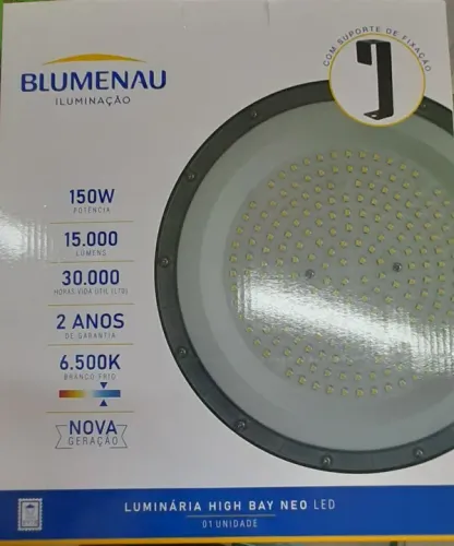 Luminária High Bay Neo LED 150W Blumenau
