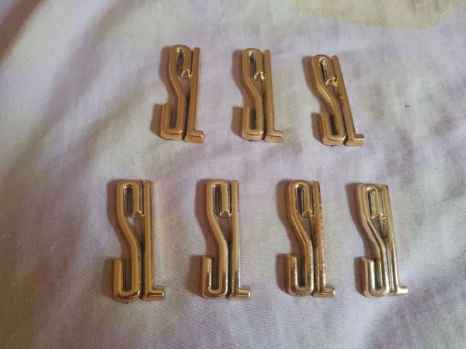 Fivelas Douradas para Customização