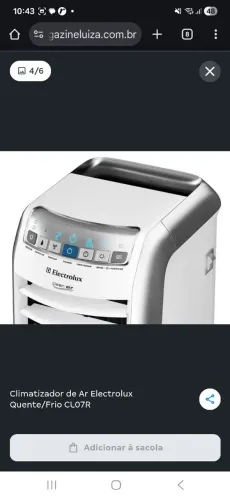 Climatizados Eletrolux Clean Air