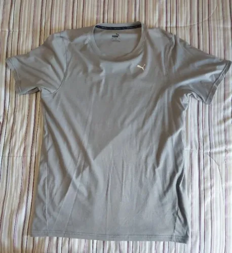 Camiseta cinza - Puma Way 1 DE-91074 - tamanho G