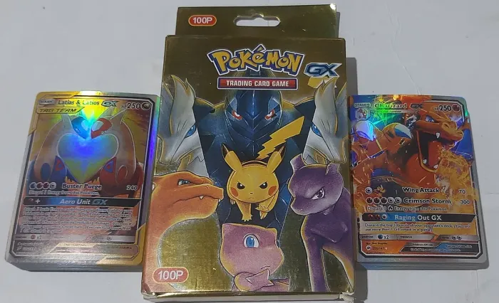 cartas de pokémon 100 cartas réplicas 