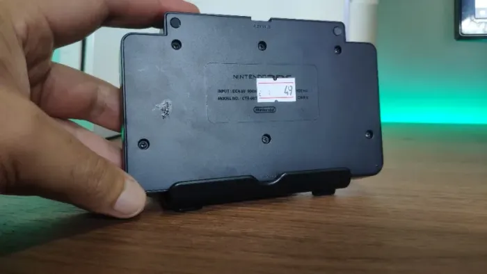 Suporte de carregamento para a Nintendo 3DS
