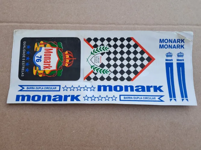 Bicicletas monark (adesivo)