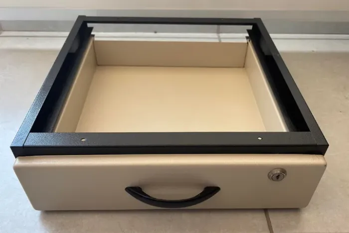 Gaveta Gaveteiro em Aço para Mesa de Escritório