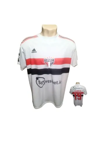 Camisa São Paulo James 19 Adidas