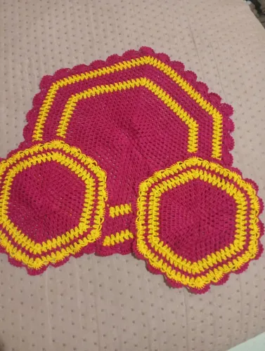 Suplar de crochê várias cores 