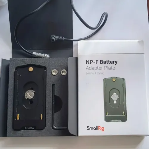 SmallRig DSLR Camera Clamp, NP-F Placa Adaptador de Bateria +  SmallRig para BMPCC  