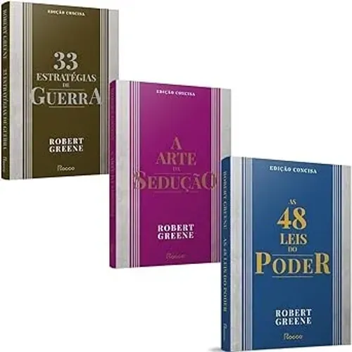 Coleção Poder e Estratégia conciso: 03 livros / Novo Lacrado / Envio Rápido Correios