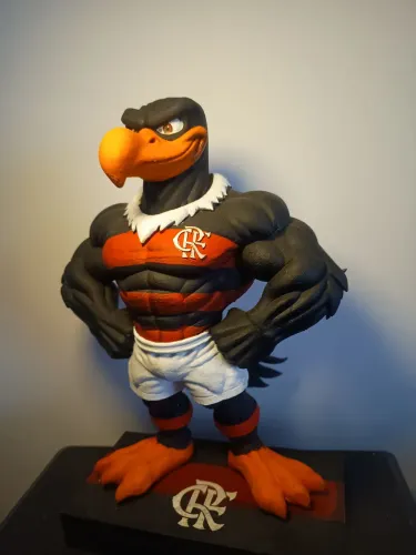 Urubu mascote do Flamengo