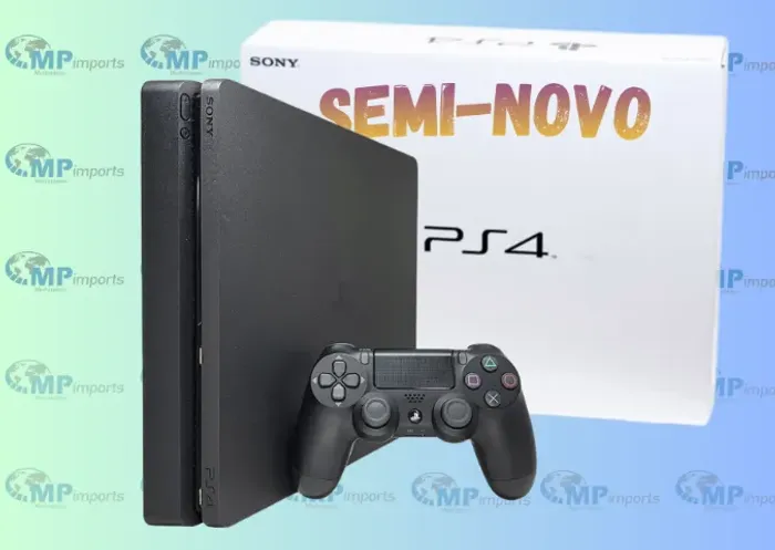 Loja MP Imports: Playstation 4 Slim 1 TB - Ps4 Slim Semi Novo!! Garantia!!