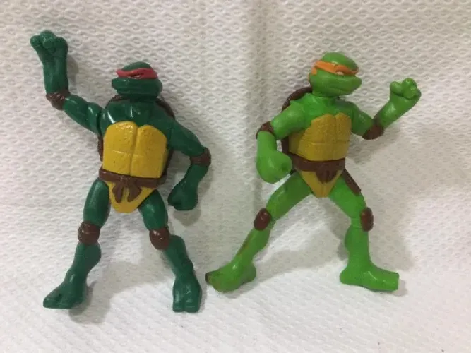 Tartarugas Ninja Mc Donald's Kit Com 2 Unidades