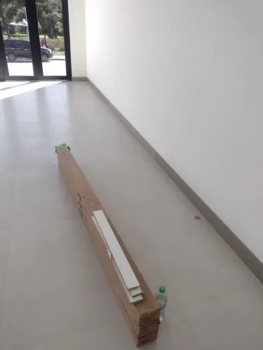 Rodapé para acabamento de piso