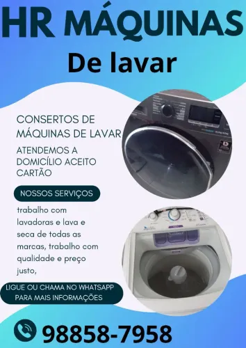 Consertos de máquinas de lavar
