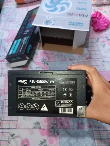 Fonte WPC PSU-D500W 500W (Genérica) - Funcionando 100% após Reparo