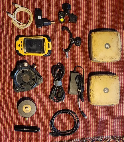 GPS GNSS TOPCON HIPER SR + COLETORA