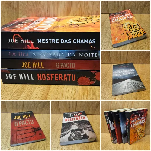 4 Livros Joe Hill (Lote)