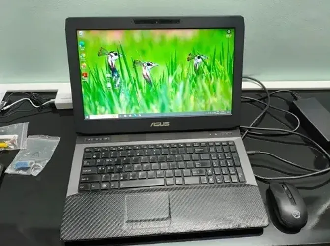 Notebook Gamer Asus Core I7 2630qm 14gb 120 Ssd, 500 Hd Preto (Usado)