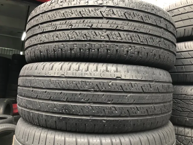 Pneus 215/55/18 continental por 350$ os 2 meia vida SP