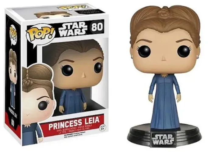 Pop Vinyl Princesa Leia #80 Funko - O Despertar Da Força