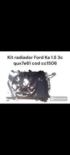 Radiador Ford Ka 1.5 3c qux7e61 cod cc1506