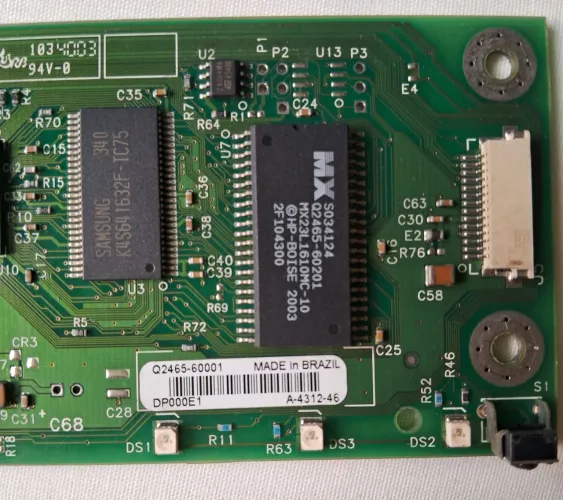 Placa Lógica Impressora Hp Modelo Lj 1010/1012