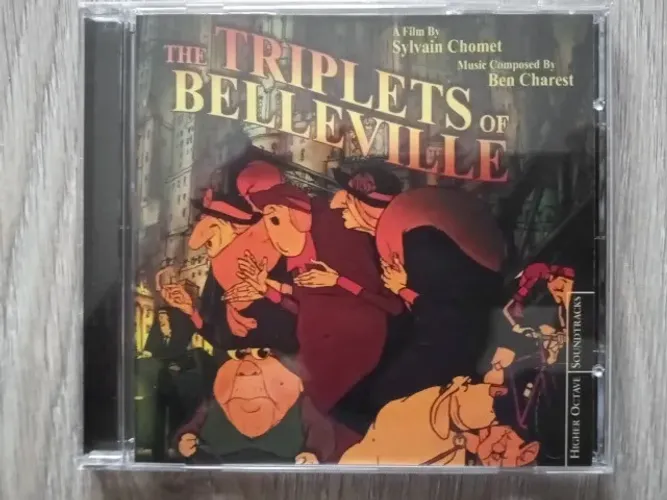 Cd As Bicicletas de Belleville - trilha sonora - ost - importado - raríssimo