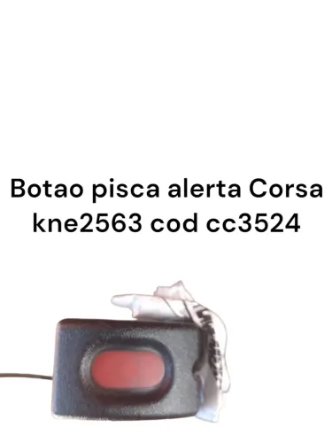 Botão Do Pisca Alerta Chevrolet Corsa 2001 Cod Cc3524