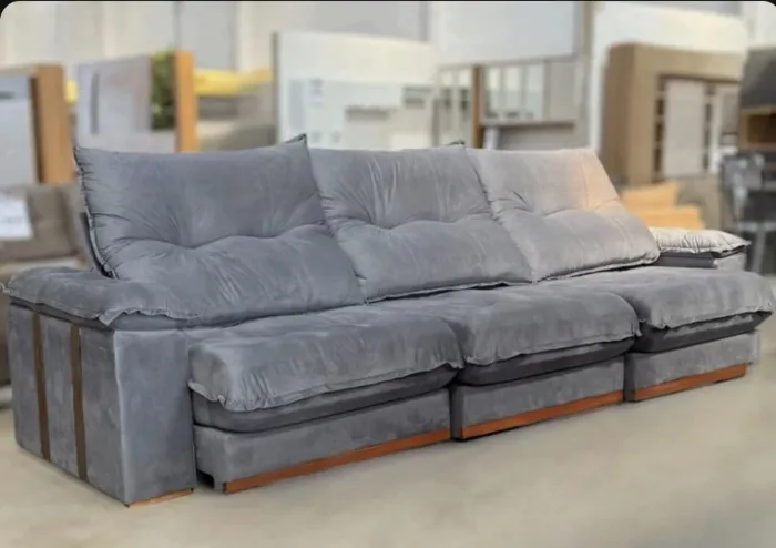 Estofado retrátil e reclinável molas ensacadas Martins 