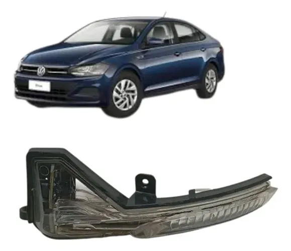 Luz Seta Espelho Rretovisor Volkswagen Virtus Polo 1.6 2019