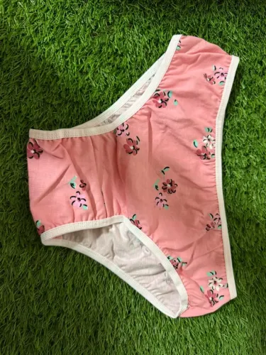 Kit 3 Calcinhas Infantil De 05 a 14 Anos com Forro Algodão De Menina Criança