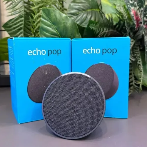 Echo Pop com Alexa Preto Lacrado