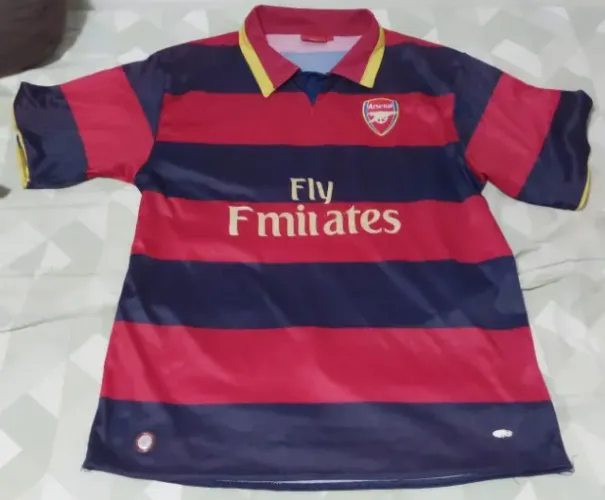Camisa Arsenal 07/08 Gilberto n19