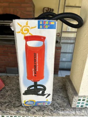 BOMBA DE AR MANUAL INTEX DOUBLE QUICK II - ORIGINAL