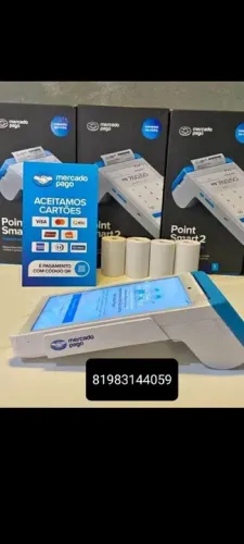 Máquina de Cartão Mercado Pago Point Smart 2