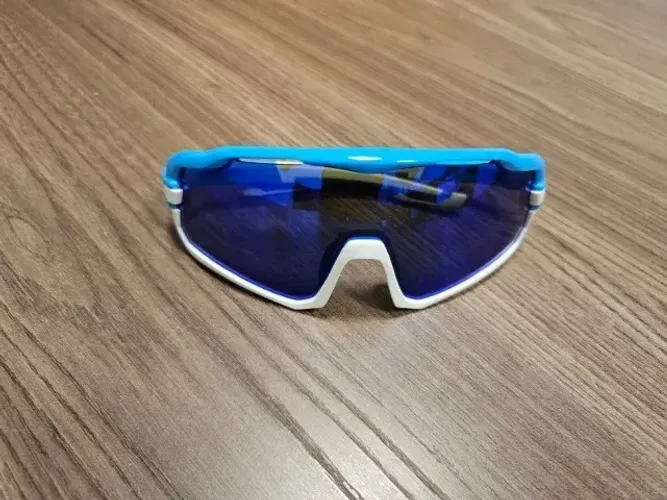 Oculos Ciclismo Absolute Wild Azul Branco