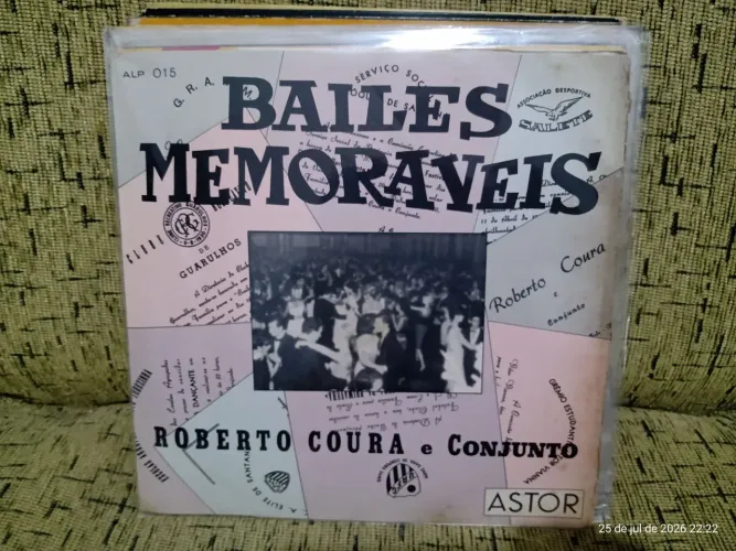 Disco de vinil Bailes memoráveis