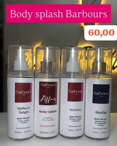 Body Splash Barbour's promoção