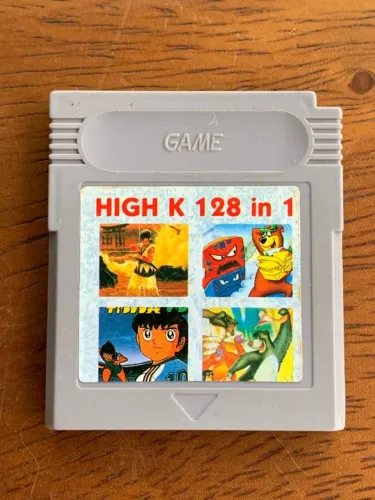 Cartucho 128 Jogos para GameBoy