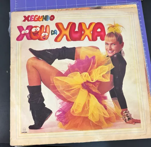 Disco de vinil xegundo xou da Xuxa 