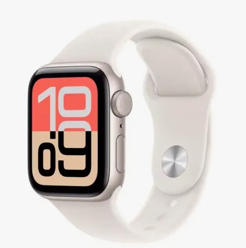 Apple Watch SE 3 40MM STARLIGHT (NOVO) LACRADO NO MENOR PREÇO 