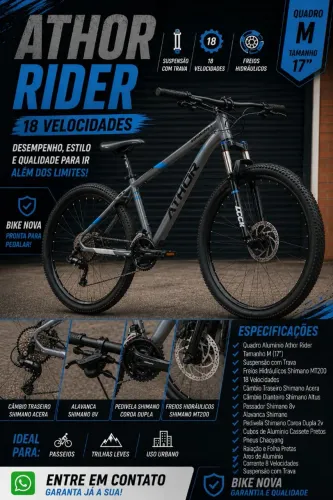 Bike Athor Rider aro 29
