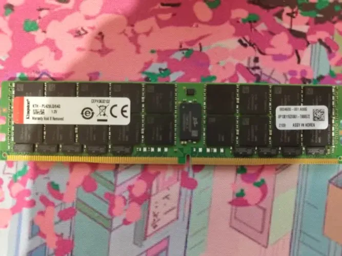 MEMÓRIA RAM PARA SERVIDOR 64GB 2933MHZ DDR4 KINGSTON