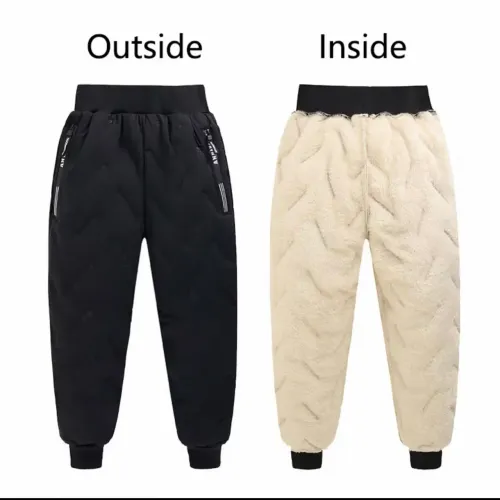 Calça forrada para menino / menina