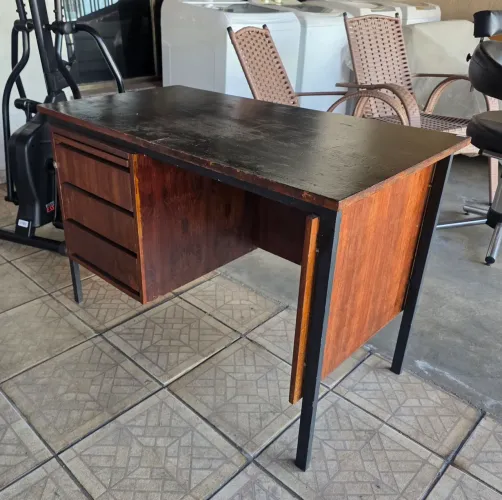 Mesa de Escritório em Madeira Maciça + Entrega grátis em Sorocaba