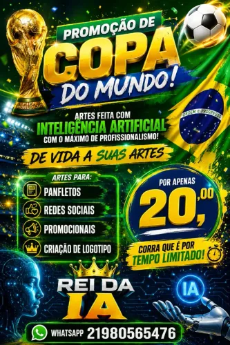Criação de artes profissionais em IA