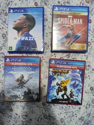 4 jogos PS4