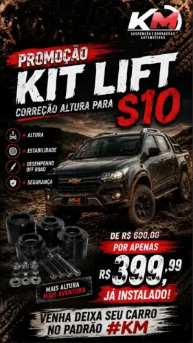 KIT LIFT CHEVROLET S10