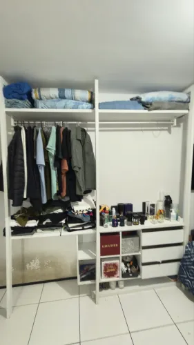 CLOSET EM MDF BRANCO!