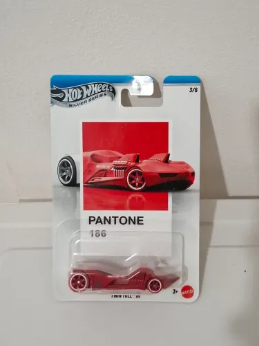 Hot Wheels Pantone 186 Silver Series Lacrado