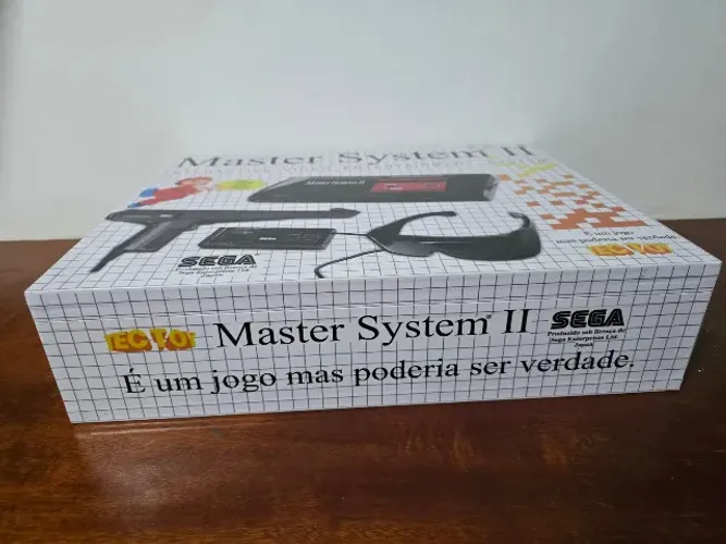 Caixa de madeira Master System 2